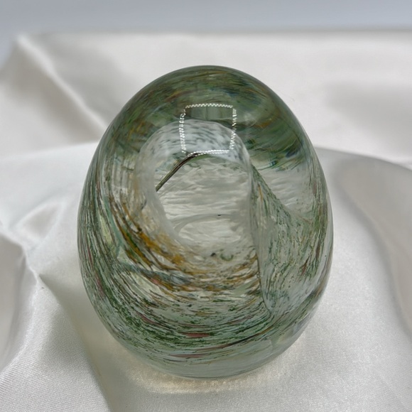Tony Di Palma Wheaton Glass Swirl Paperweight. - Picture 6 of 7